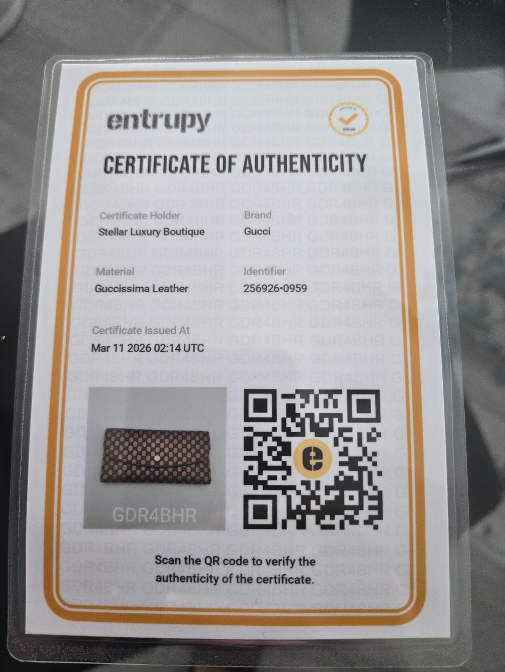 GUCCI Leather Wallet - Picture 11 of 11